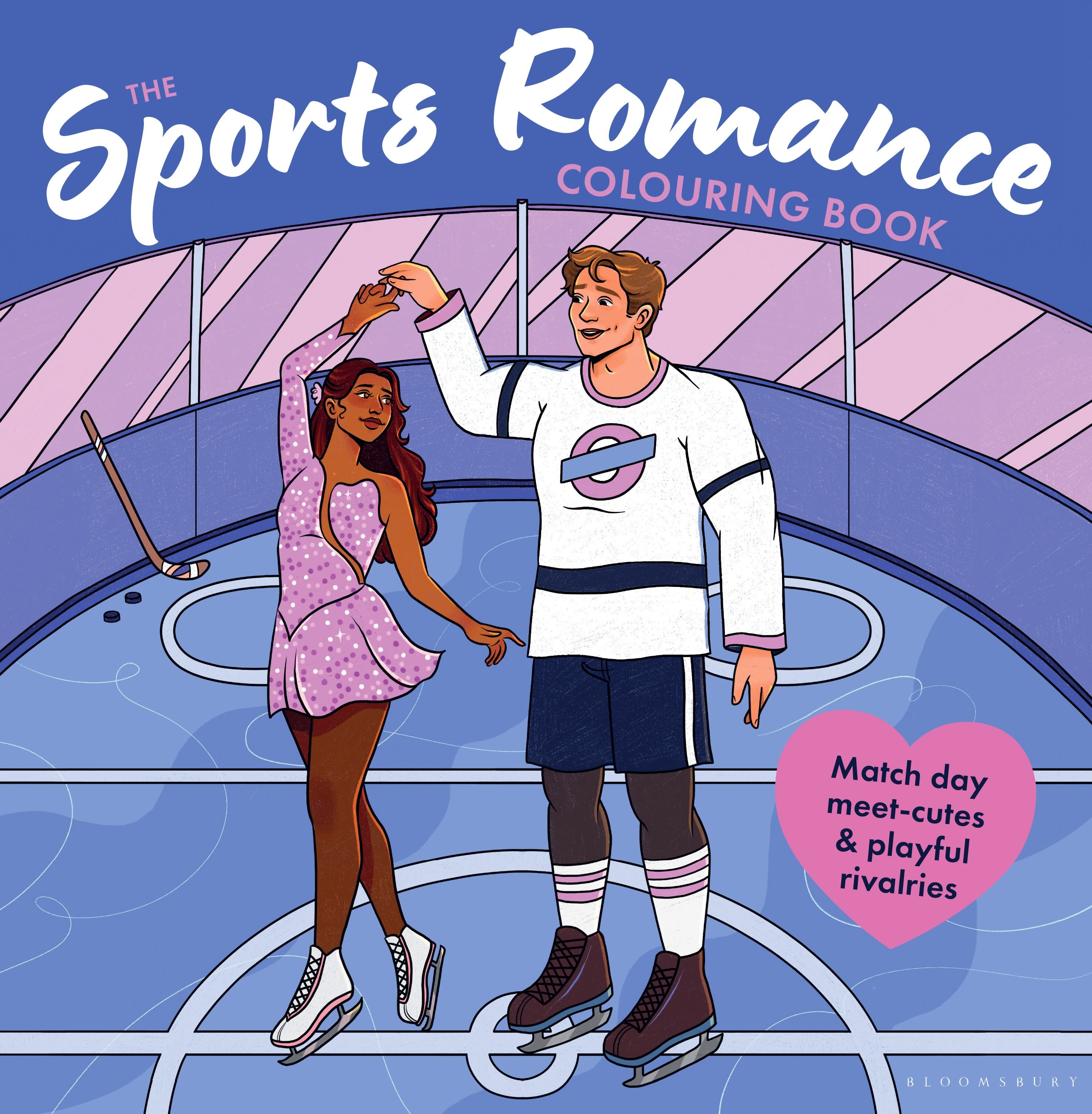 Sports Romance Colouring Book